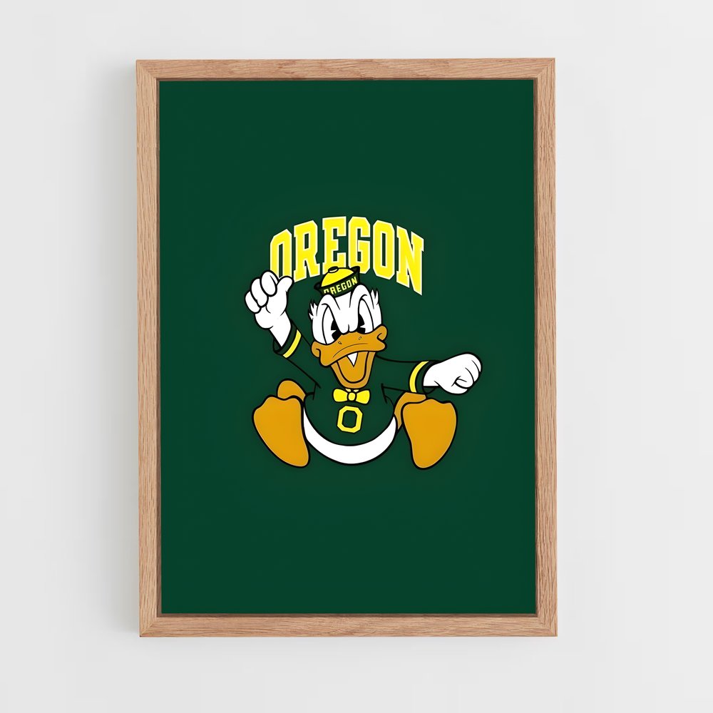 ap-oregon ducks-1 cadre Bois clair