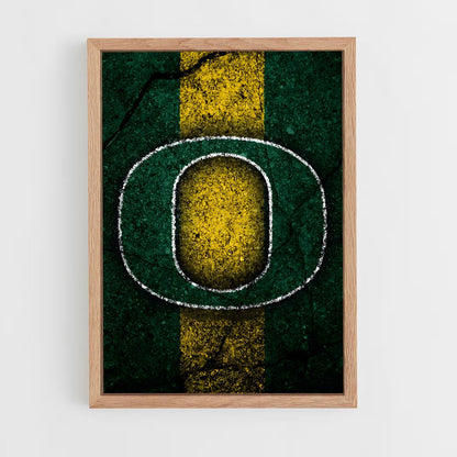 ap-oregon ducks-4 cadre Bois clair