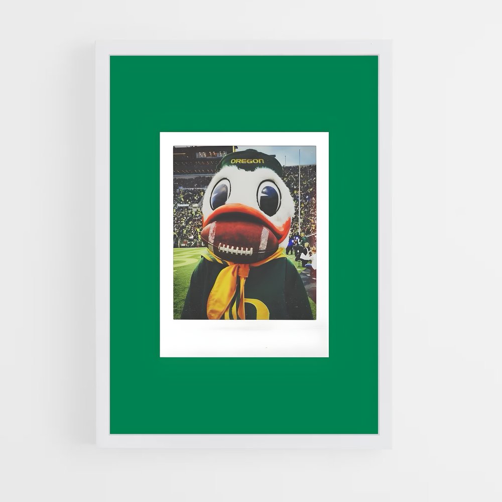 ap-oregon ducks-5 cadre Blanc