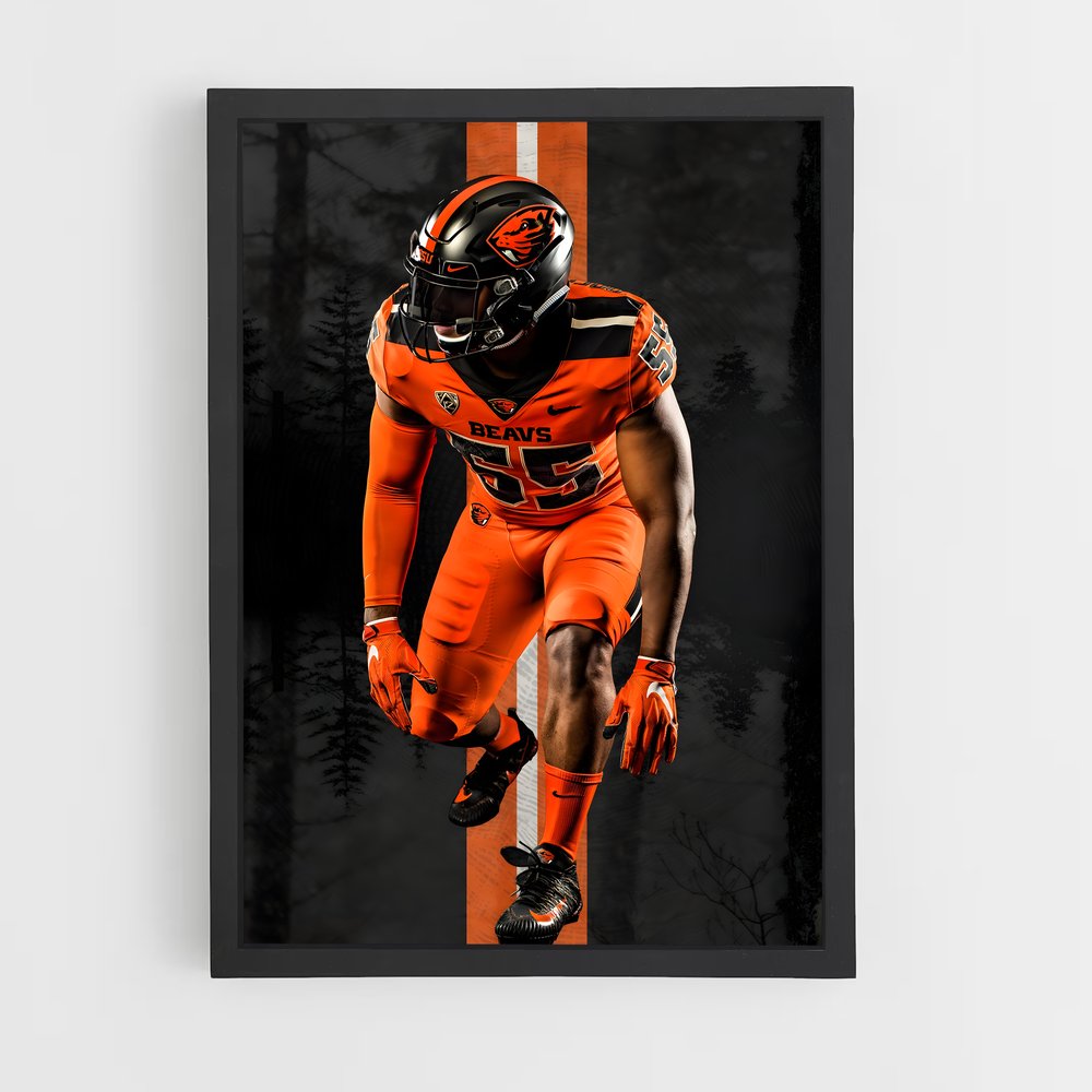 ap-oregon state beavers-1 cadre Noir