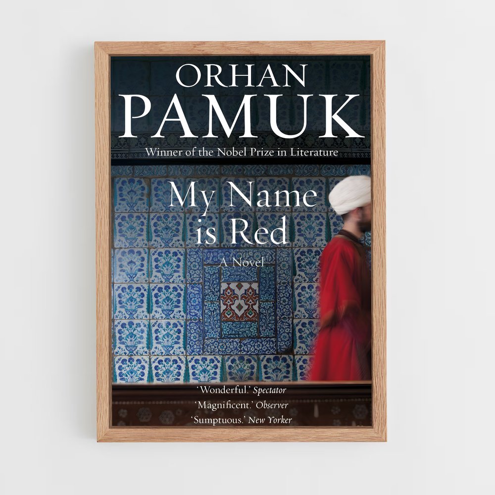 ap-orhan pamuk-3 cadre Bois clair