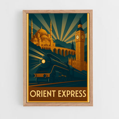 ap-orient express-1 cadre Bois clair