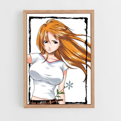 ap-orihime inoue-1 cadre Bois clair