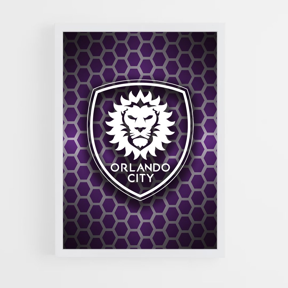 ap-orlando city sc-2 cadre Blanc