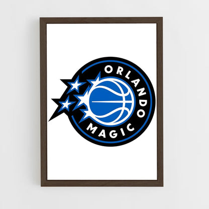 ap-orlando magic-1 cadre Bois foncé