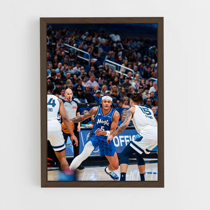 ap-orlando magic-7 cadre Bois foncé