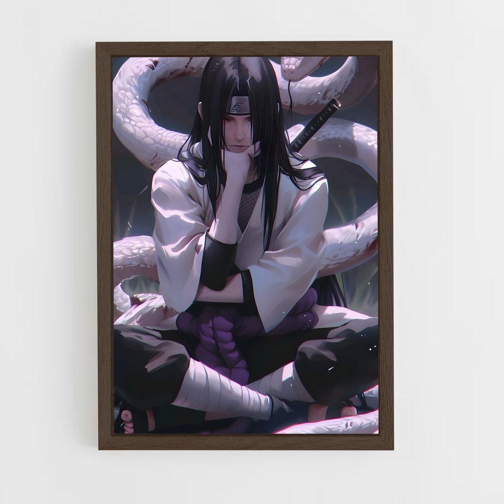 ap-orochimaru-2 cadre Bois foncé