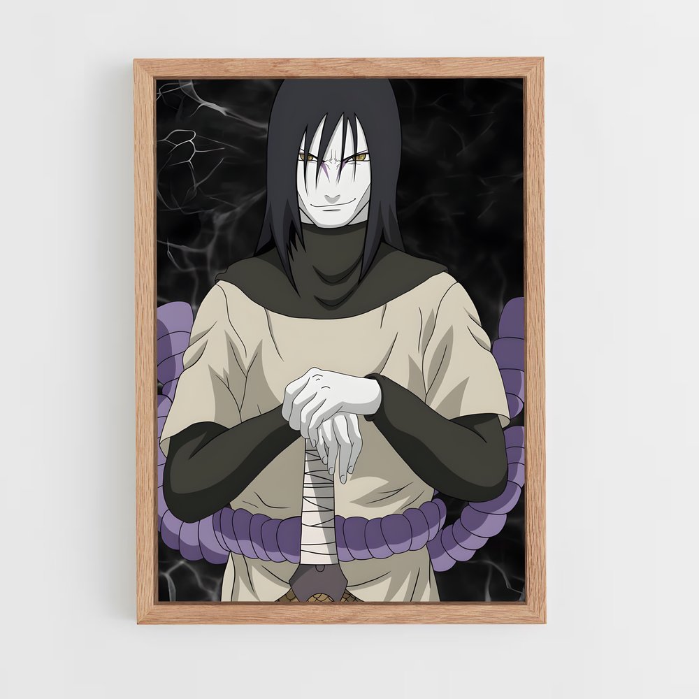 ap-orochimaru-3 cadre Bois clair