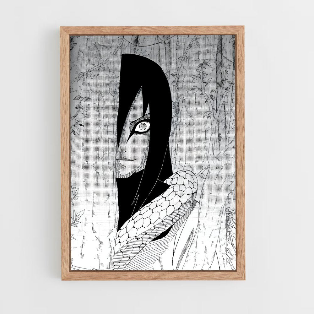 ap-orochimaru-7 cadre Bois clair