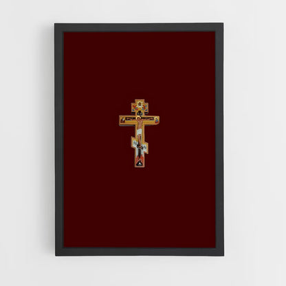 ap-orthodox cross-2 cadre Noir