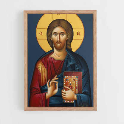 ap-orthodox icons-7 cadre Bois clair