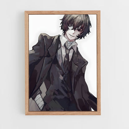 ap-osamu dazai-1 cadre Bois clair