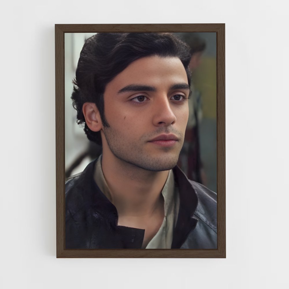 ap-oscar isaac-10 cadre Bois foncé