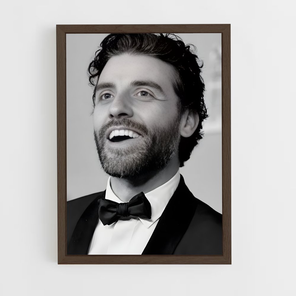 ap-oscar isaac-4 cadre Bois foncé