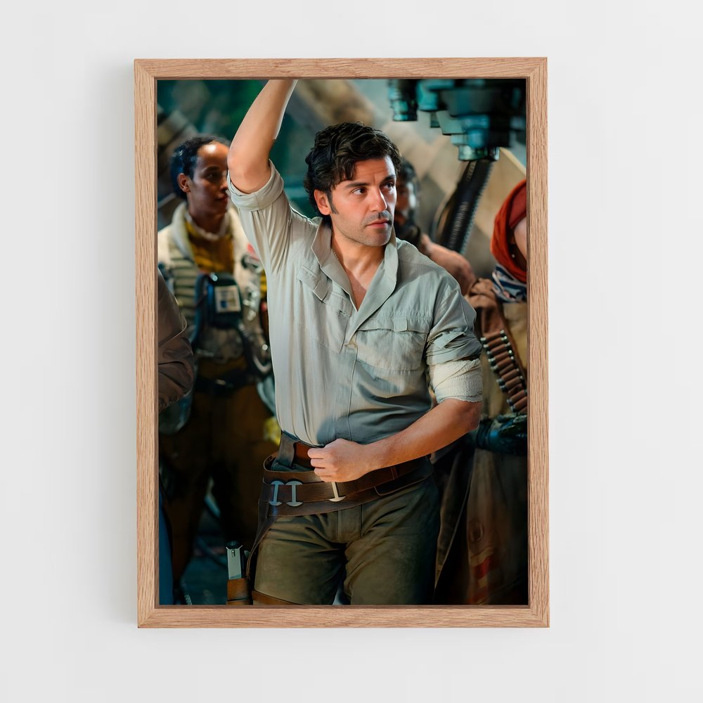ap-oscar isaac-6 cadre Bois clair
