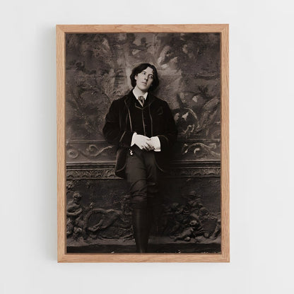 ap-oscar wilde-2 cadre Bois clair