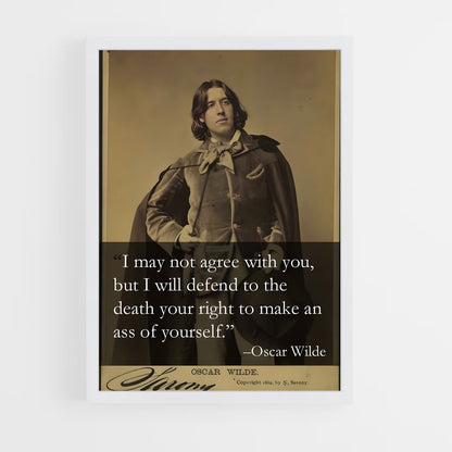 ap-oscar wilde-4 cadre Blanc