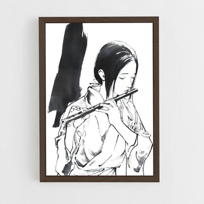ap-otsu-3 cadre Bois foncé