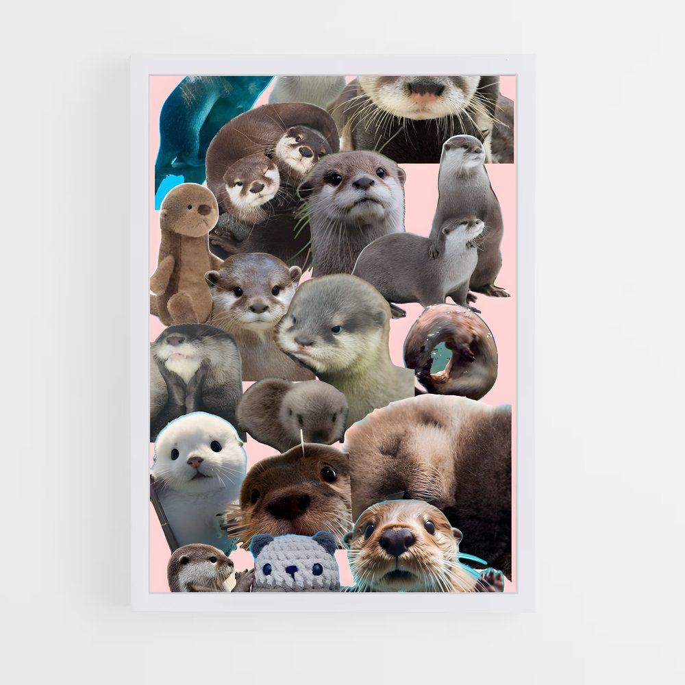 ap-otter-7 cadre Blanc