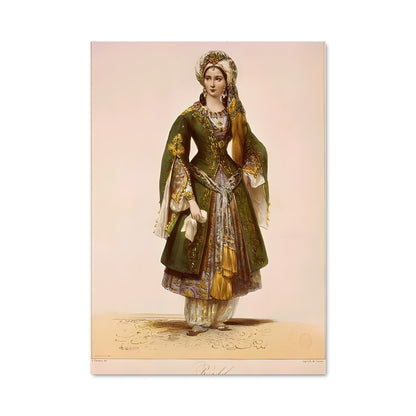 Poster Élégance Ottoman
