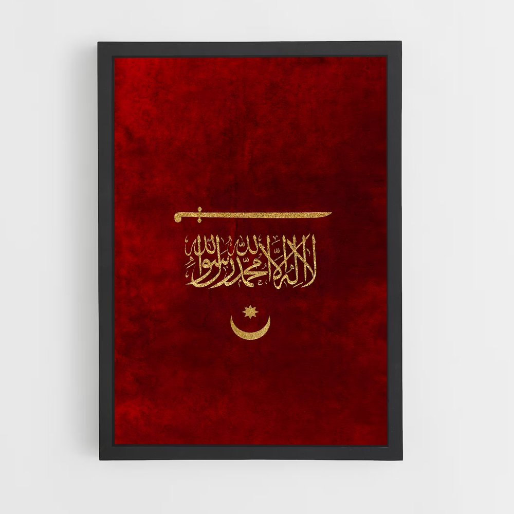 ap-ottoman empire flag-4 cadre Noir
