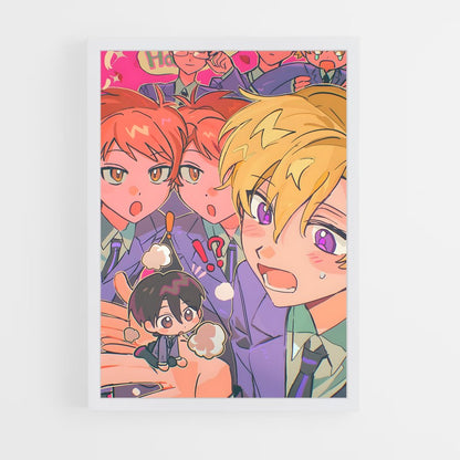 ap-ouran high school host club-2 cadre Blanc