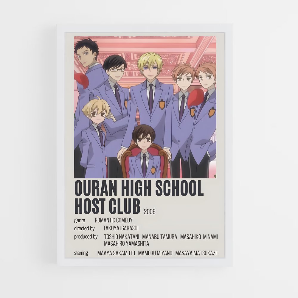 ap-ouran high school host club-3 cadre Blanc