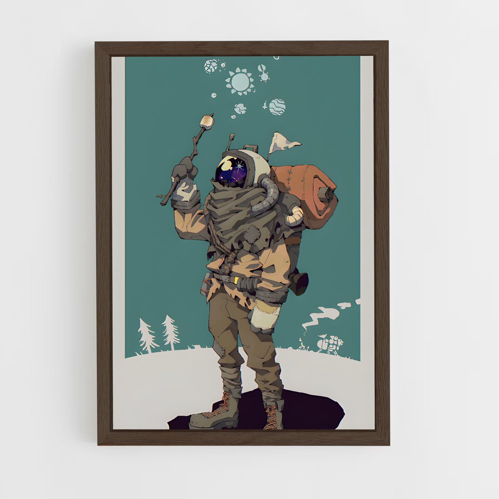 ap-outer wilds-1 cadre Bois foncé
