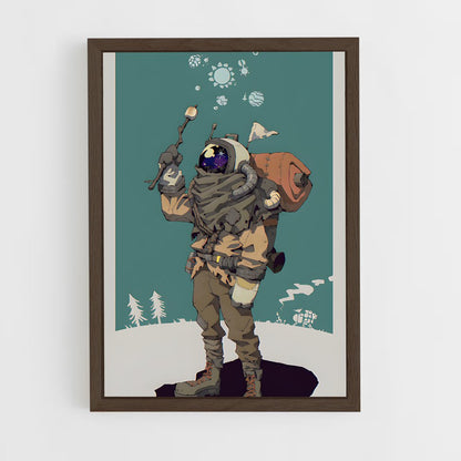 ap-outer wilds-1 cadre Bois foncé