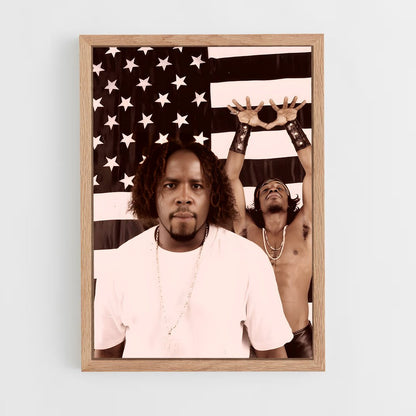 ap-outkast-1 cadre Bois clair