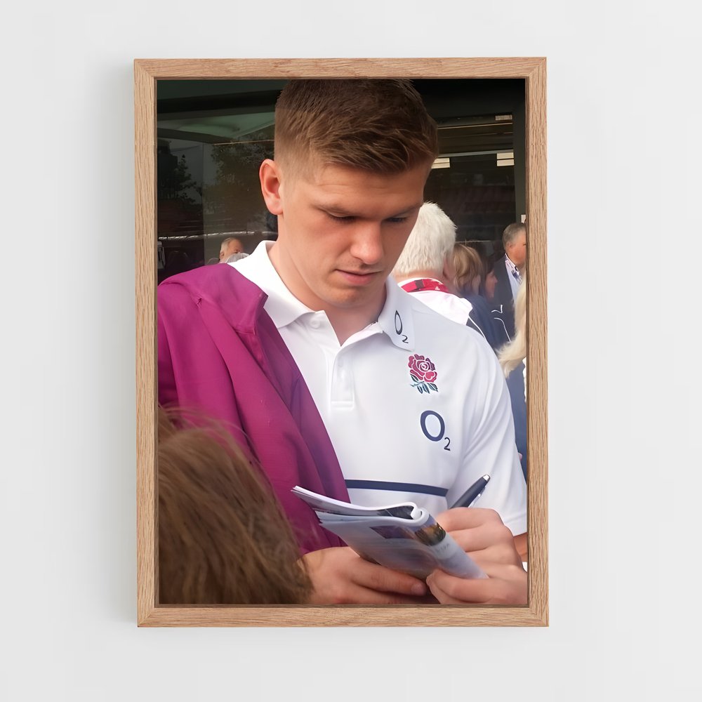 ap-owen farrell-5 cadre Bois clair