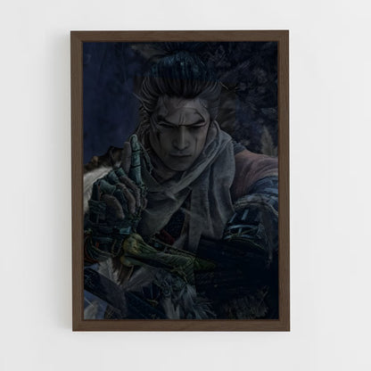 ap-owl sekiro-4 cadre Bois foncé