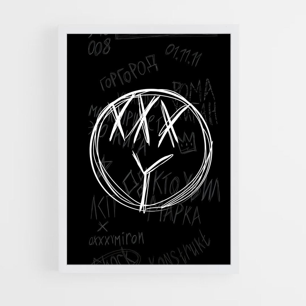 ap-oxxxymiron-3 cadre Blanc