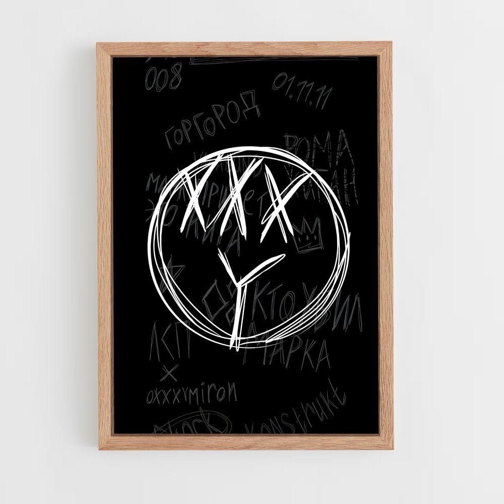 ap-oxxxymiron-3 cadre Bois clair