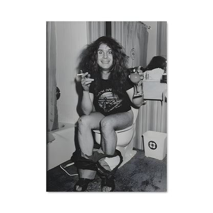 Poster Toilette Rock'n'Roll