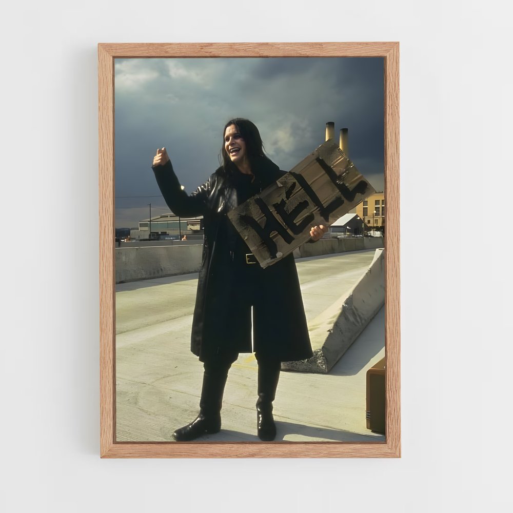 ap-ozzy osbourne-2 cadre Bois clair
