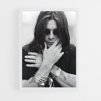 ap-ozzy osbourne-5 cadre Blanc