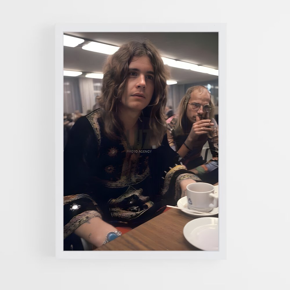 ap-ozzy osbourne band-1 cadre Blanc