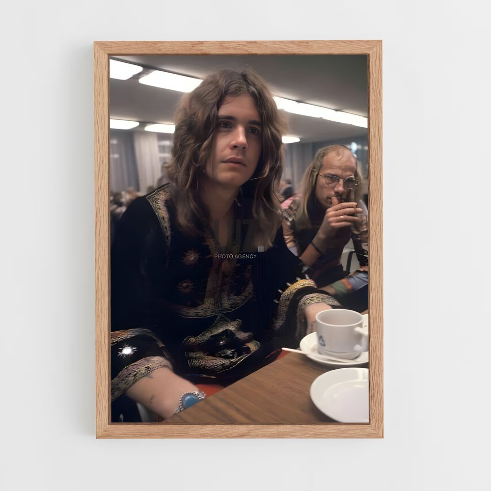 ap-ozzy osbourne band-1 cadre Bois clair
