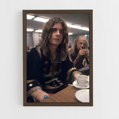 ap-ozzy osbourne band-1 cadre Bois foncé