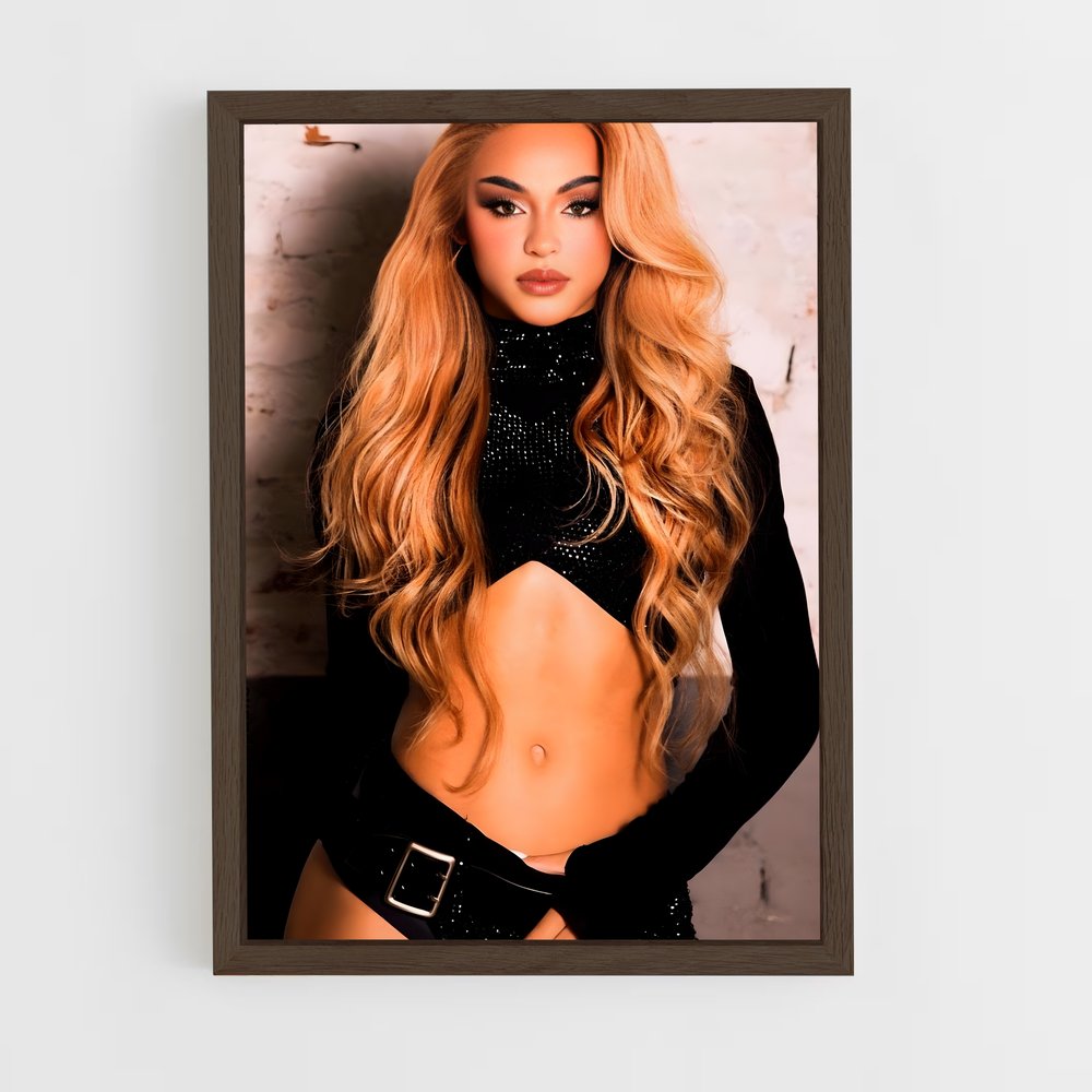 ap-pabllo vittar-1 cadre Bois foncé