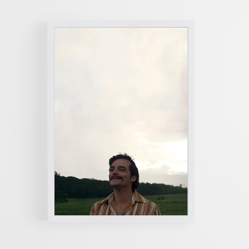 ap-pablo escobar-2 cadre Blanc