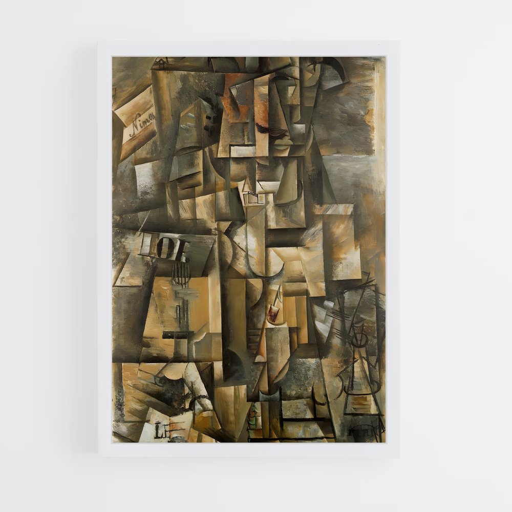 ap-pablo picasso-4 cadre Blanc