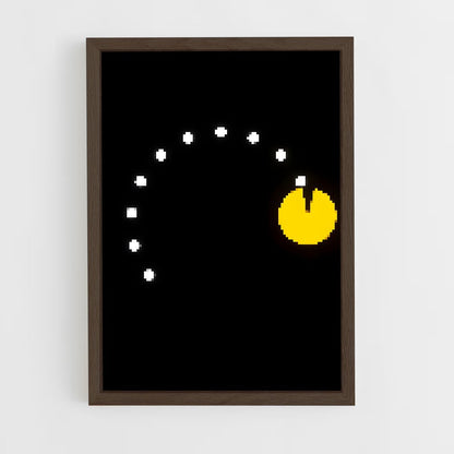 ap-pac-man-1 cadre Bois foncé
