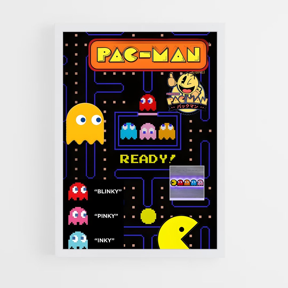 ap-pac-man-4 cadre Blanc