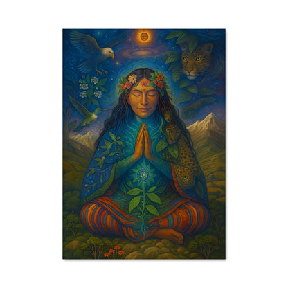Poster Étreinte de la Terre