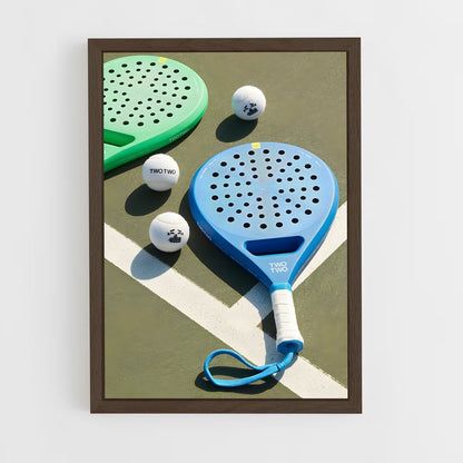 ap-padel-7 cadre Bois foncé