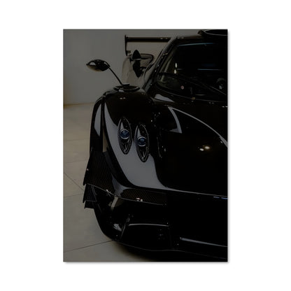 Poster Noir et Blanc Passion