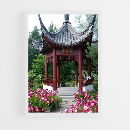 ap-pagoda style architecture-5 cadre Blanc