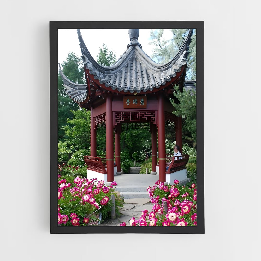 ap-pagoda style architecture-5 cadre Noir